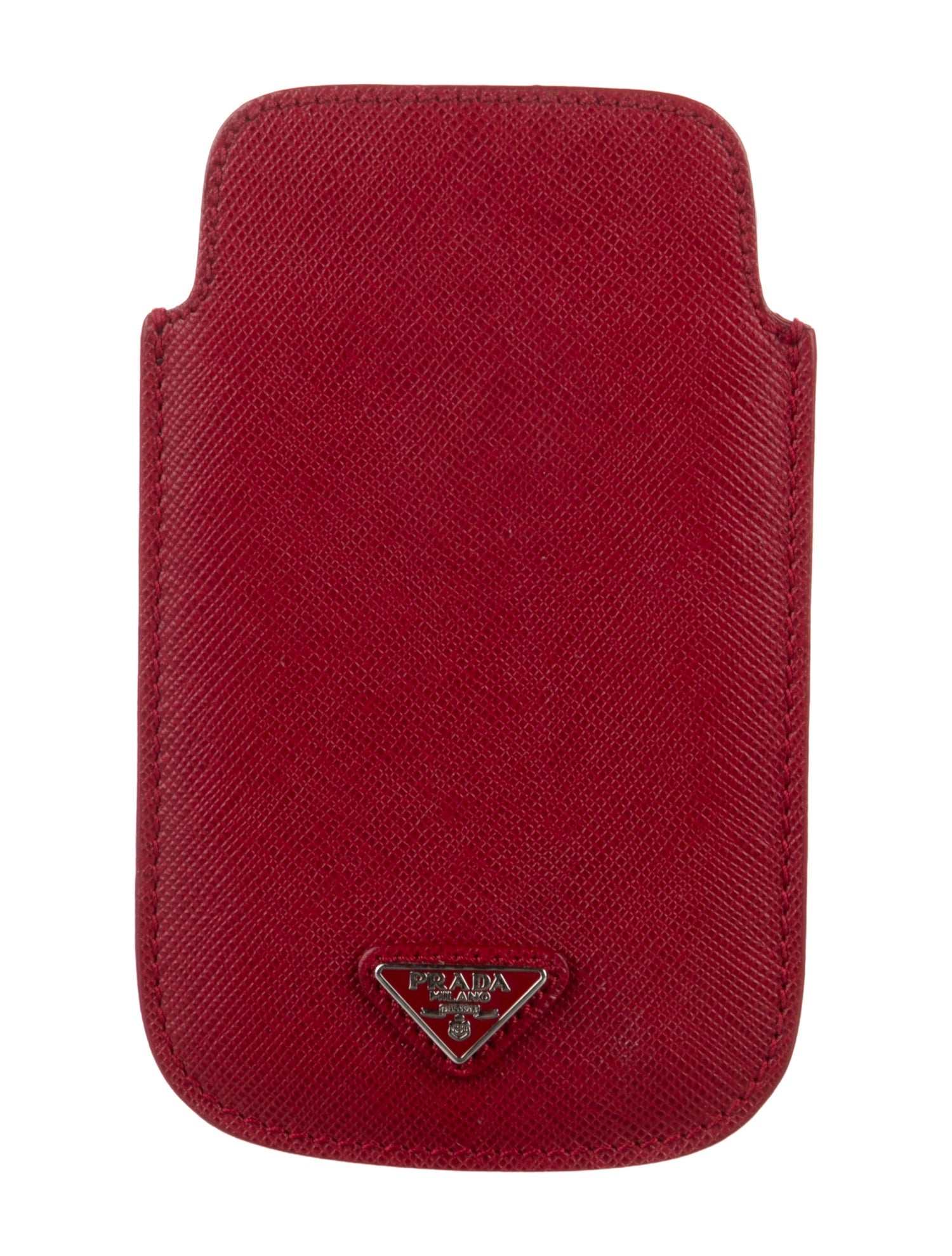 Prada Women's Saffiano Leather Phone Pouch